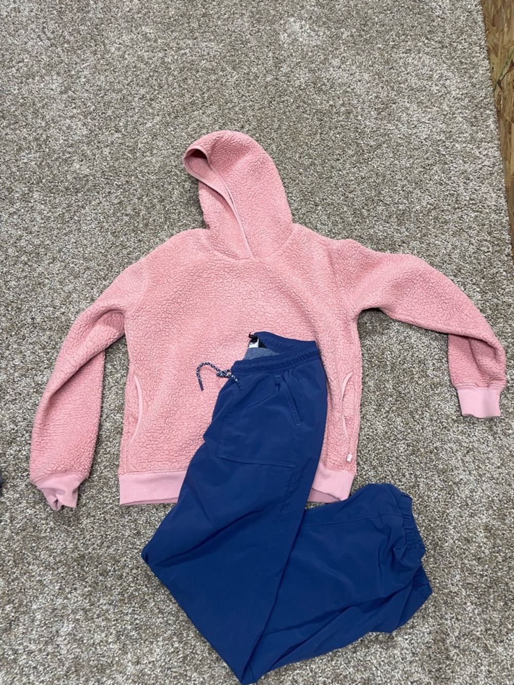 Athleta girl bundle hoodie and joggers